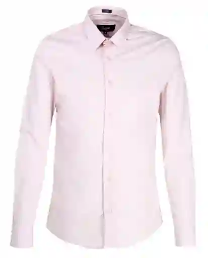 Camisa M/l Premium Rosa Talla Xl Hombre Chevignon