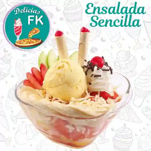 ENSALADA de FRUTAS SENCILLA