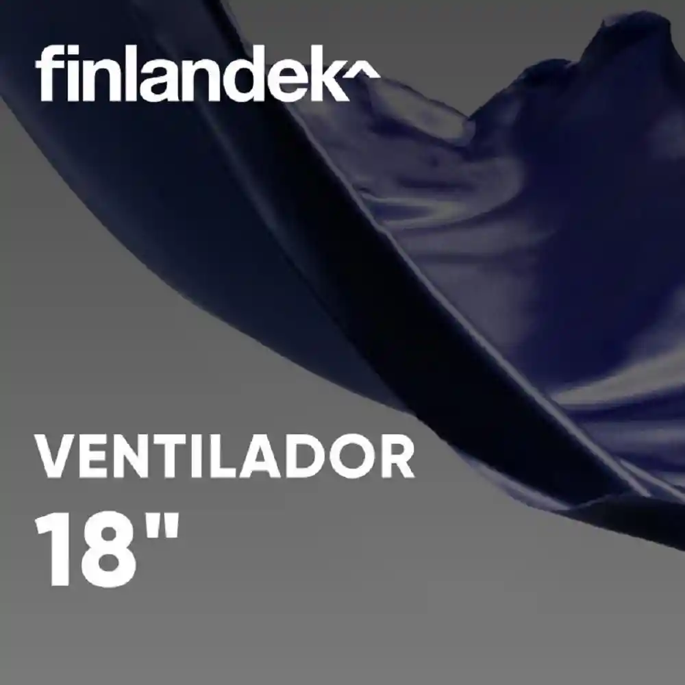 Finlandek Ventilador 3 en 1 de 18''