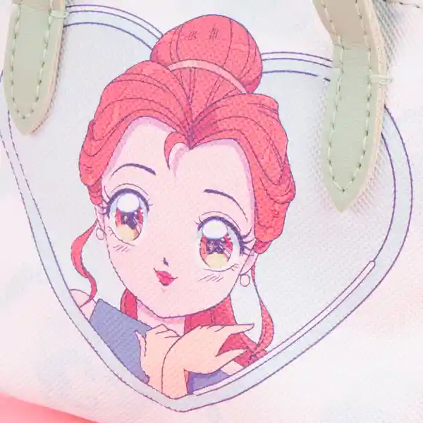 Bolso Tote Serie Disney Manga Princesas Bella Miniso