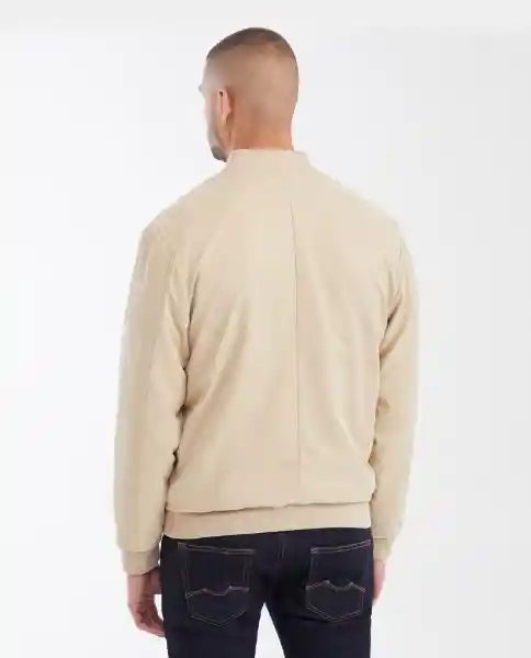 Chaqueta Basic Bomber Beige Arcilla Medio Talla L Chevignon