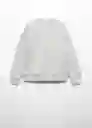 Buzo Sudadera Magique Gris Medio Vigore Talla 08 Niña Mango