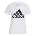 Adidas Camiseta Bl T Mujer Blanco Talla L Ref: GL0649