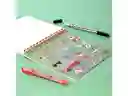 Set Cuaderno Espiral y Lapicero Con Estuche Casaideas