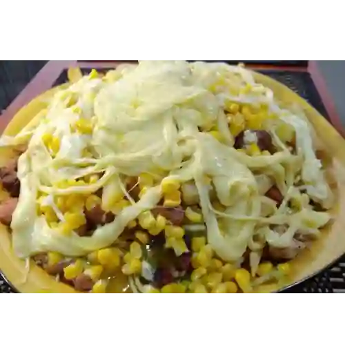 Salchipapa Carnes Mixtas