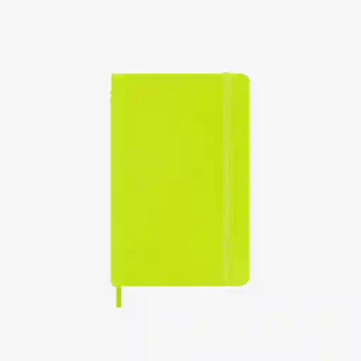 Moleskine Cuaderno Pequeño Blanca Verde Limon sc