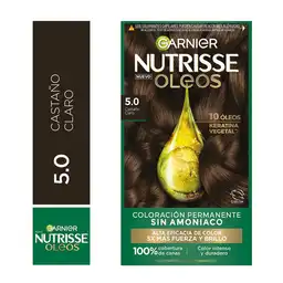 Tinte Cabello Nutrisse  Castaño Claro