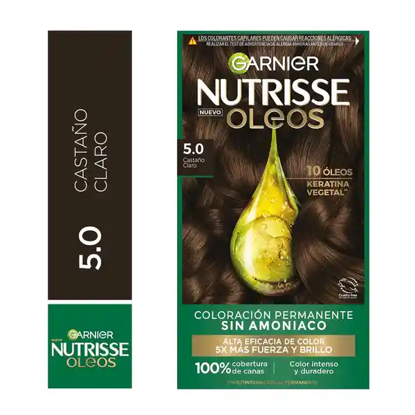 Nutrisse Tinte Cabello Castaño Claro