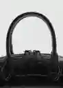 Bolso P Cuenca Negro Talla 99 Mujer Mango