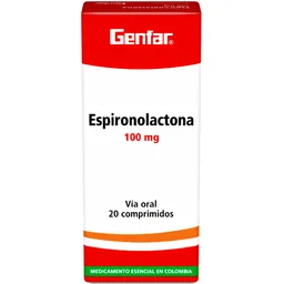 Genfar Espironolactona (100 mg)
