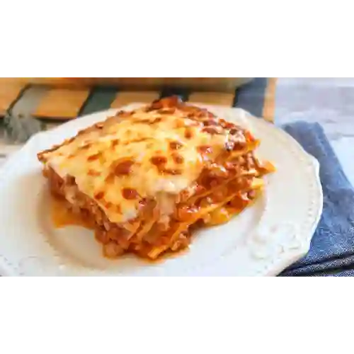 Lasaña Pollo Champiñón