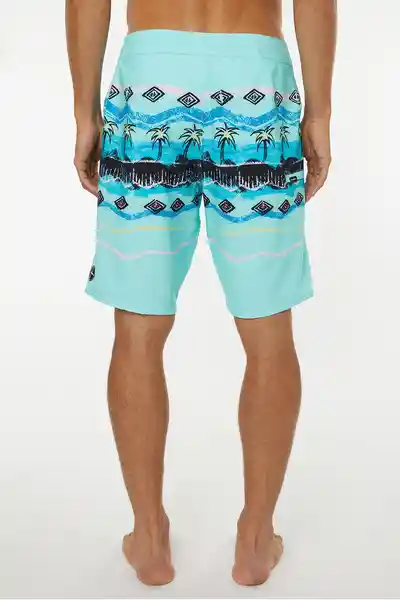 ONeill Short de Baño Hyperfreak Heist Print Am Aquamarine T. 36