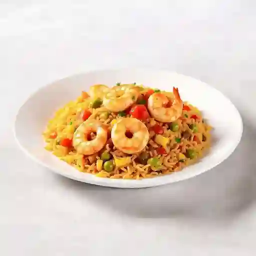 Arroz con langostinos