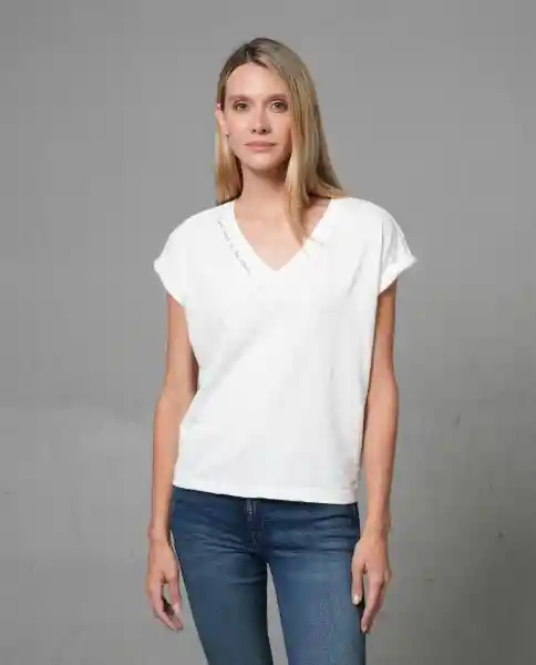 Camiseta Mujer Crudo M 202G100_CRU110107 Rifle