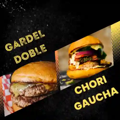 Chori Gaucha + Gardel Doble + Papas