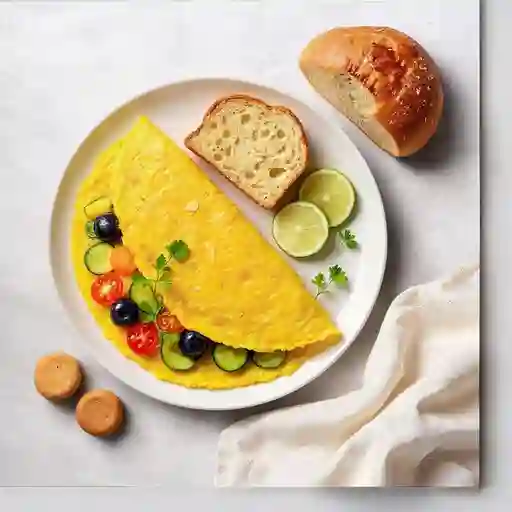 Omelette vegetariano