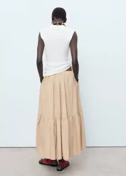 Top Rosi Blanco Talla S Mujer Mango