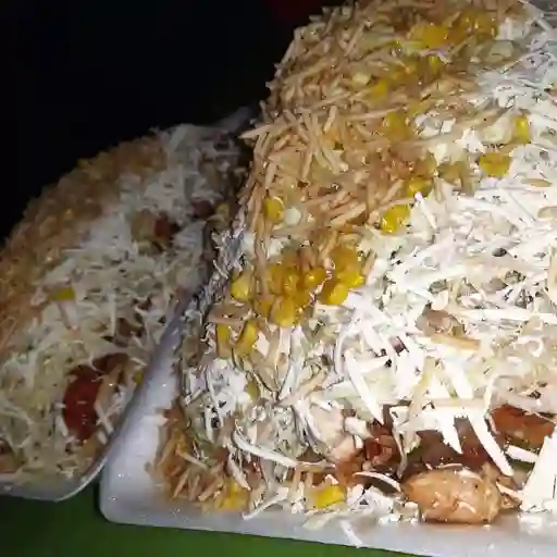 Tazmania (6 personas)-salchipapa