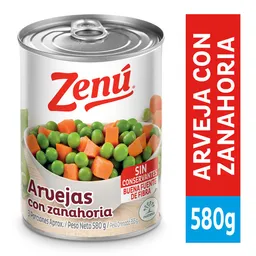 Zenú Arvejas con Zanahoria