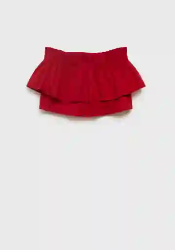 Top Bellini Rojo Talla S Mujer Mango