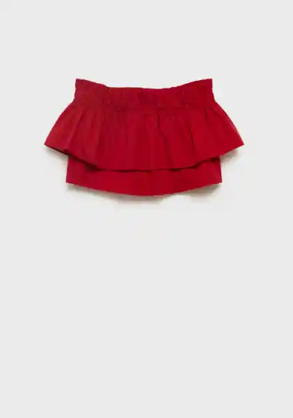 Top Bellini Rojo Talla S Mujer Mango