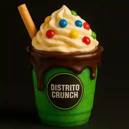 Granizado crunch manzana verde 16 onz