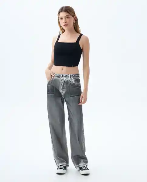 Camisa Mujer Negro Talla XS 619f004 Americanino