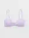 Top de Bikini Aerie Morado Talla: SMALL 5722580 American Eagle