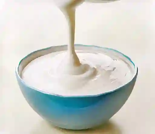 Porción de crema