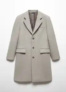 Abrigo Pep Topo Talla M Hombre Mango