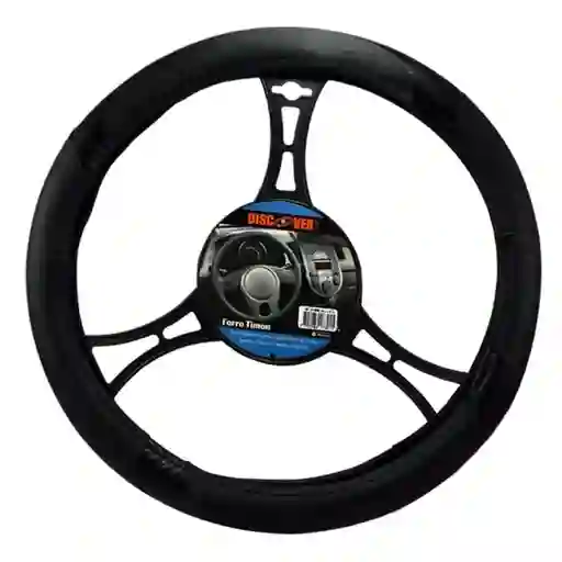 Discover Forro Timón en Pvc Color Negro 183001