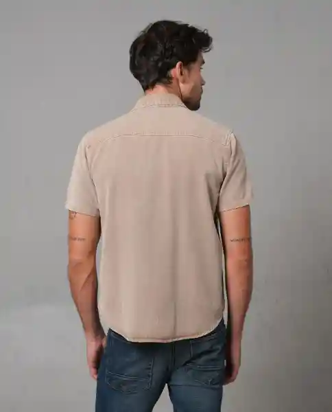 Camisa Hombre Beige Talla XXL 119G007_BEI161315 Rifle