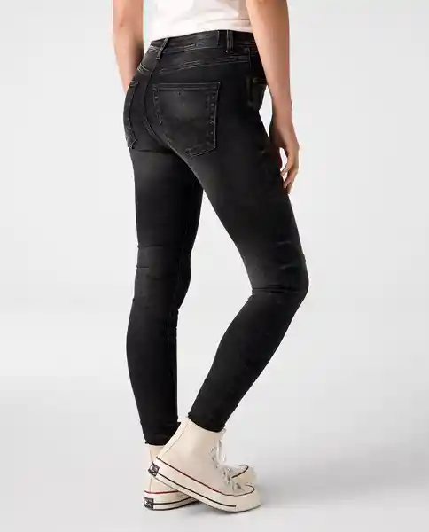 Jean Mujer Negro Talla 6 332G606_NEG194004