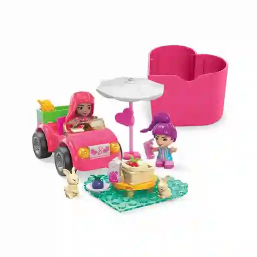 Mega Barbie Juguete Paseo en Convertible Mattel