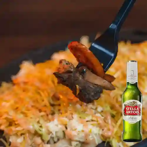 Combo Chuzo Desgranado Callejero +Stella Artois 335ml