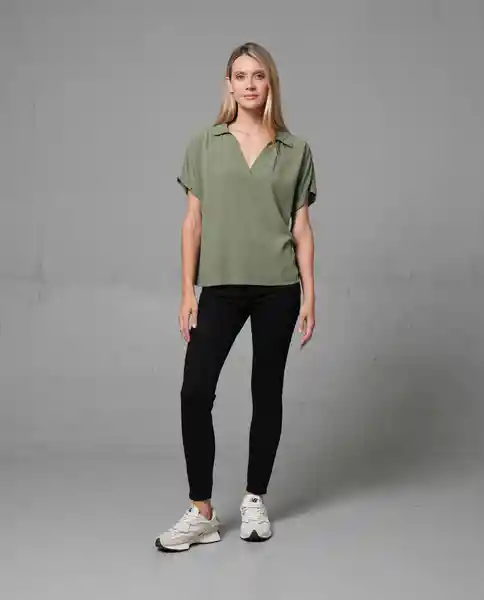 Camisa Mujer Verde L 212 G101_VER190309 Rifle