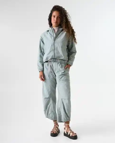 Chaqueta Mujer Verde Talla S 622G001_VER165804 Americanino
