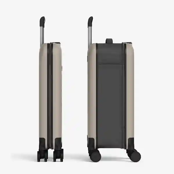 Rollink Maleta Carry on Flex Gris Pequeño 360