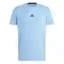 Adidas Camiseta D4t Tee Hombre Azul Talla XL IS3830