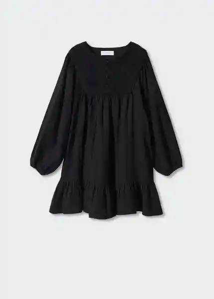 Vestido Paris Negro Talla 10 Niñas Mango