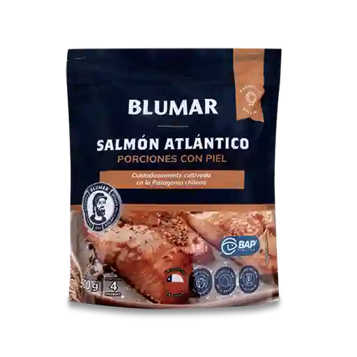 Filete De Salmon Blumar Premium Porcionado 500g