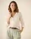 Camisa Blanco Celaje Claro Talla L 113G010 Esprit
