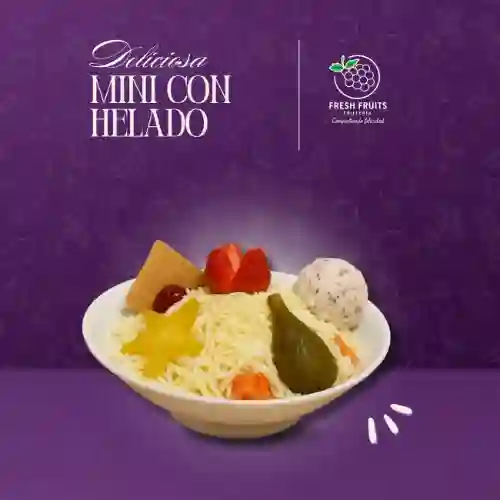Ensalada Mini con Helado