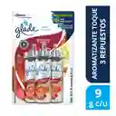 Glade Ambientador Toque Manzana - Canela 3 Unidades 27 g