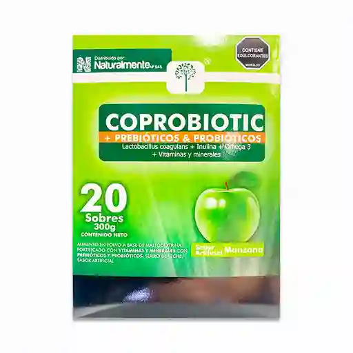 Coprobiotic Alimento en Polvo Manzana