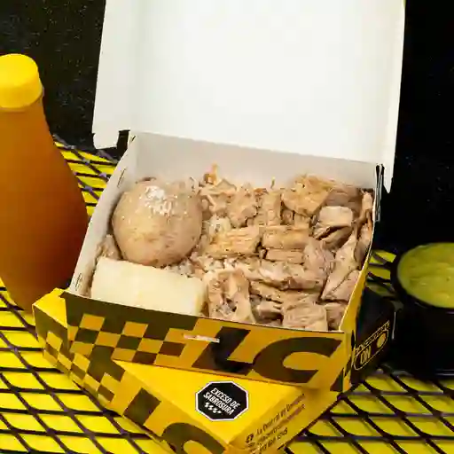 Centralazo con cerdo