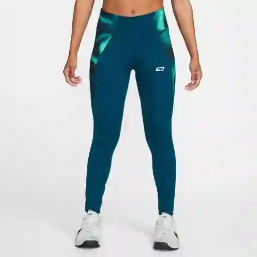 Nike Leggings One Dri-Fit Para Mujer Azul Talla M