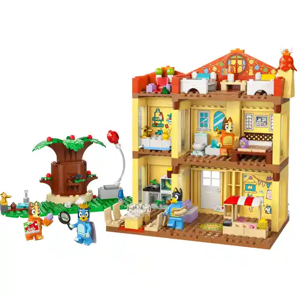 Set de Construcción Casa Familiar de Bluey Lego
