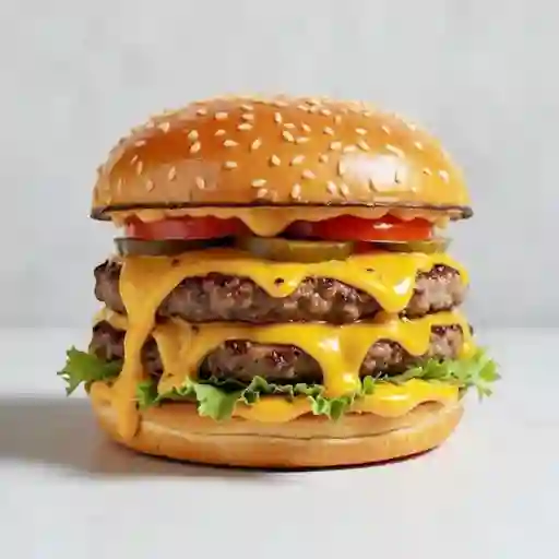 Hamburguesa Doble Mixta