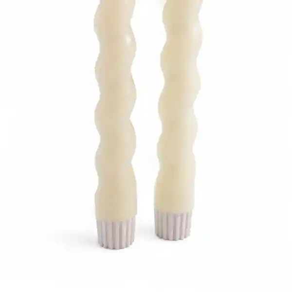 Set Vela Led Espiral 22 cm Ambiente Gourmet